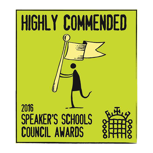 2016 Speaker's School Council Award